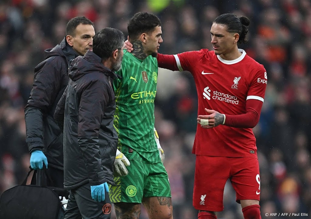 Manchester City weken zonder doelman Ederson