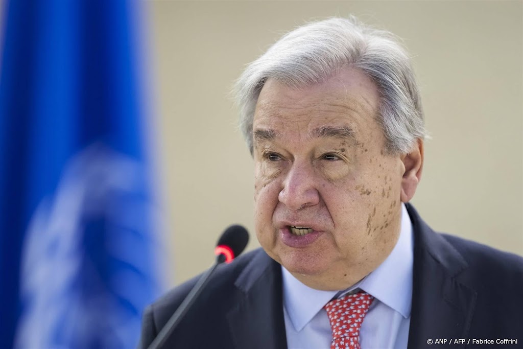 Guterres hoopt dat staakt-het-vuren leidt tot vrede in Oekraïne