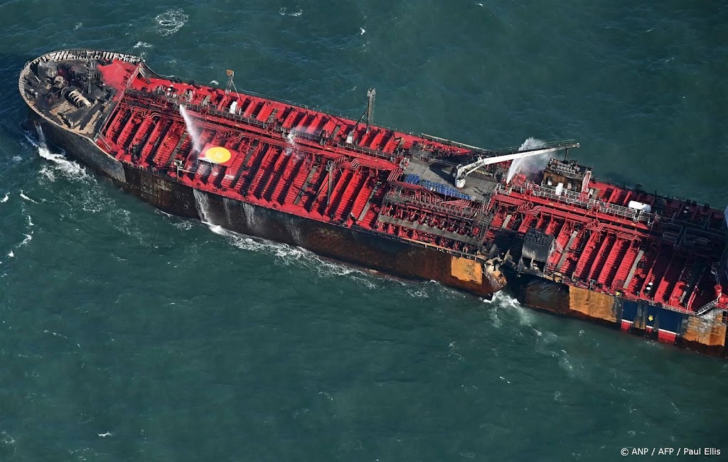 Boskalis nog niet aan boord van tanker geweest door slecht weer