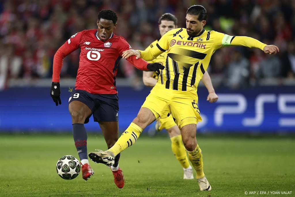 Dortmund ten koste van Lille naar laatste acht Champions League