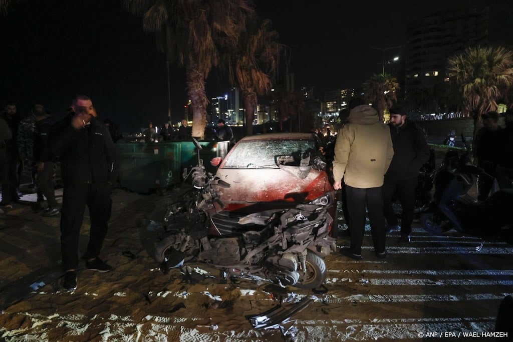 Doden en gewonden door Israëlische aanval op strand in Beiroet