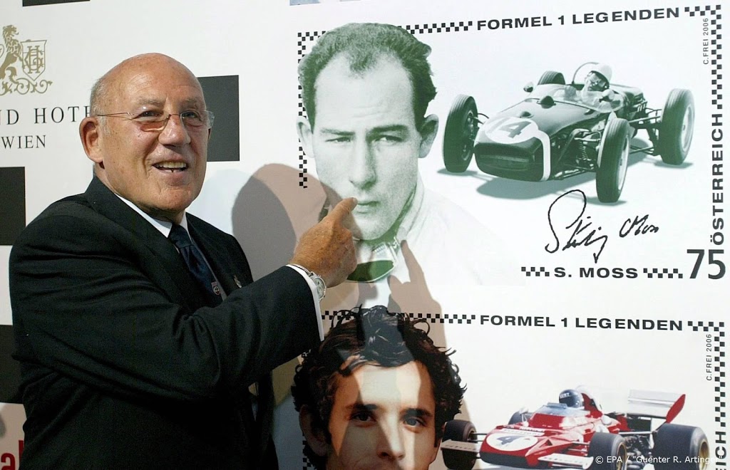 Formule 1-wereld eert 'icoon' Moss