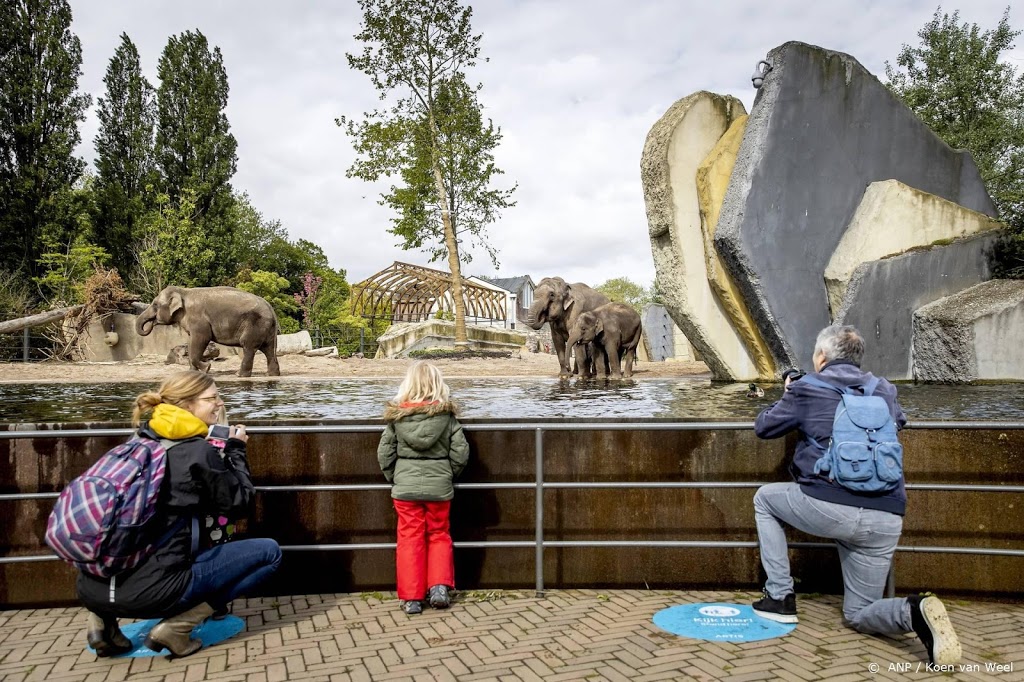 Run op kaartjes dierentuinen voor proefopening