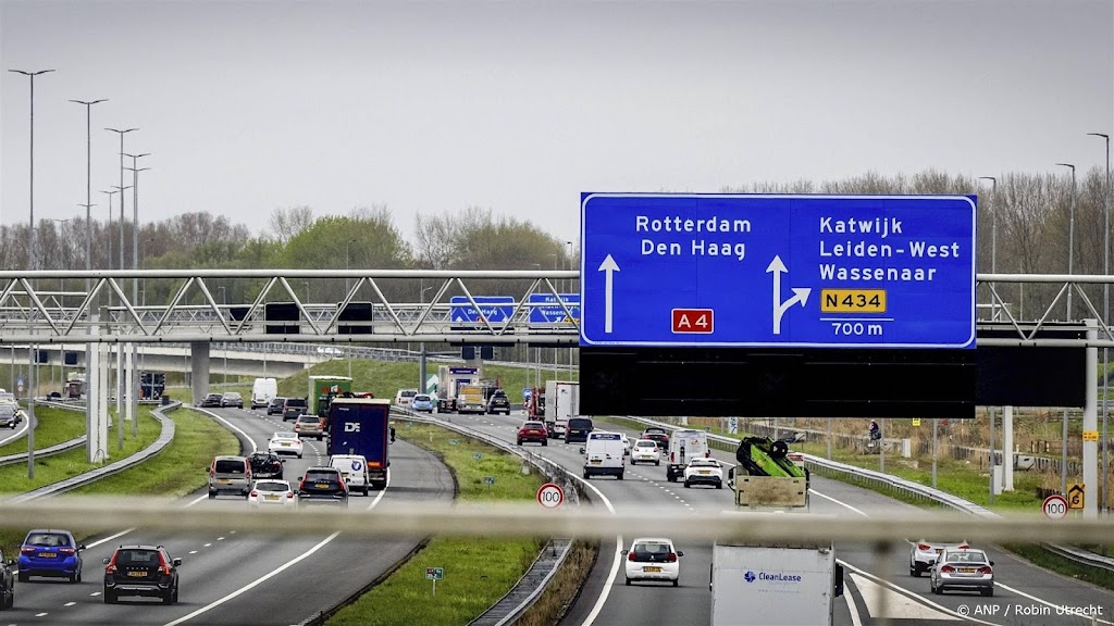 A4 bij Schipluiden afgesloten richting Rotterdam 