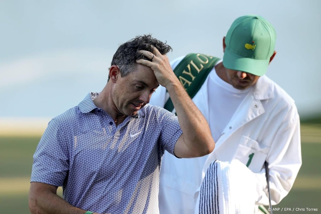McIlroy geeft ruime voorsprong weg en deelt leiding in Masters