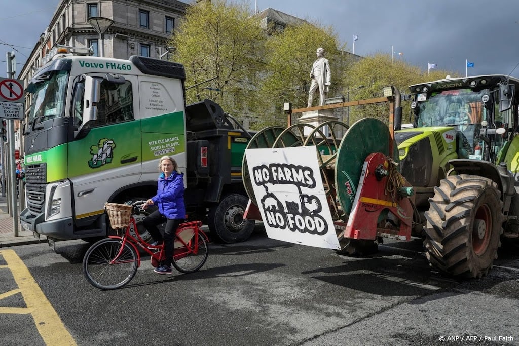 Ierse politie ontruimt centrum Dublin na brandstofprotesten