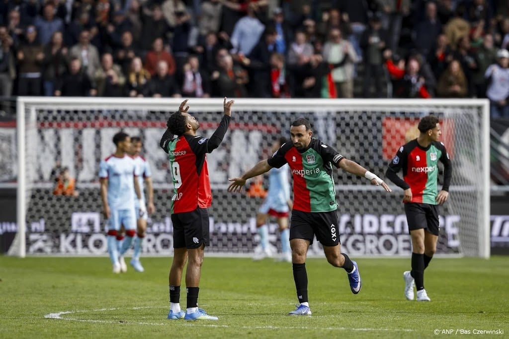 Danilo schiet NEC in blessuretijd naar gelijkspel tegen Feyenoord