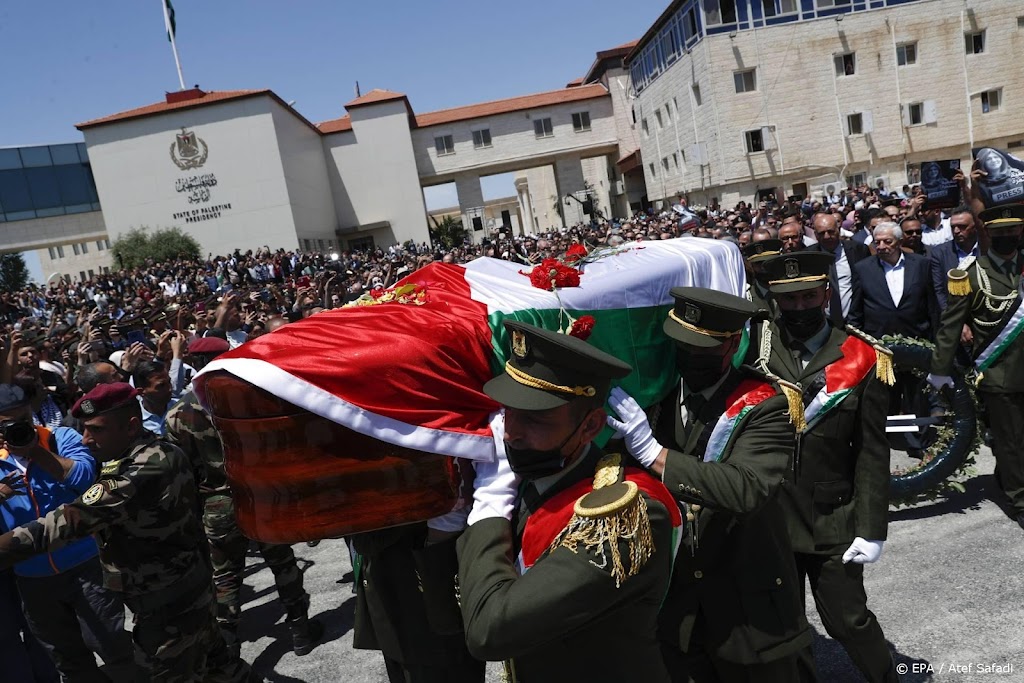 Duizenden Palestijnen nemen afscheid van Al Jazeera-journalist
