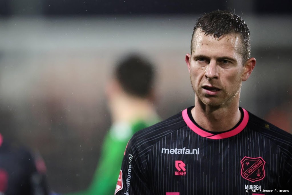 Mühren (FC Volendam) uitgeroepen tot beste speler eerste divisie