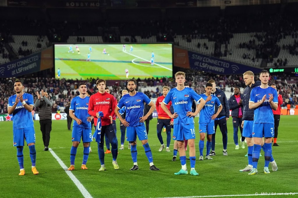 AZ ondanks nederlaag vol vertrouwen voor return tegen West Ham 
