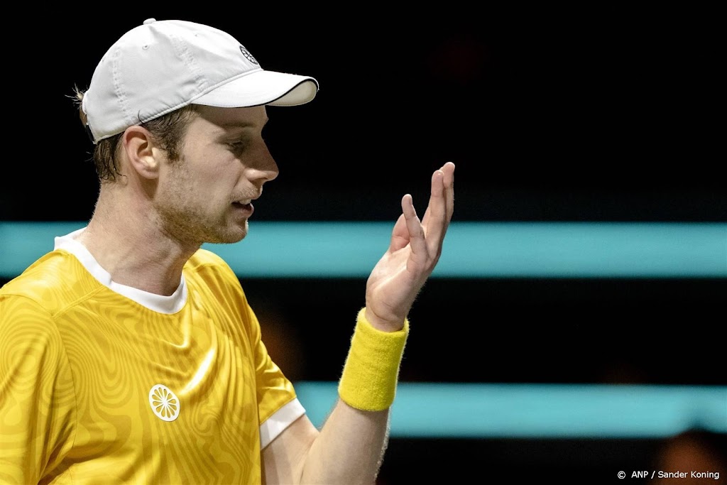 Van de Zandschulp strandt in tweede ronde masterstoernooi Rome