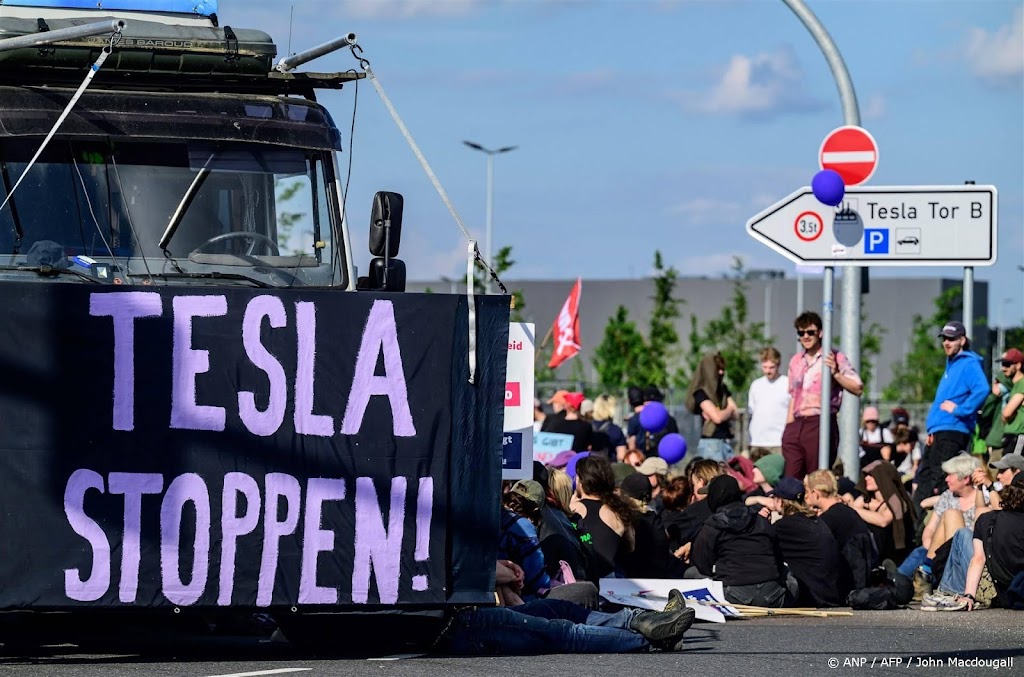 Activisten dreigen met acties tegen uitbreiding Tesla-fabriek