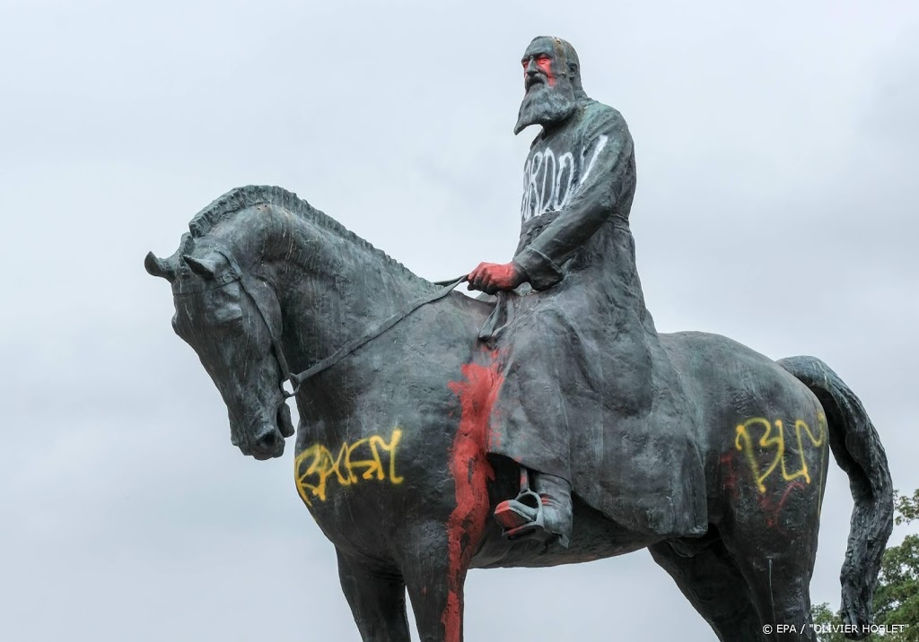 Belgische 'beeldenstorm’ tegen koning Leopold II gaat door