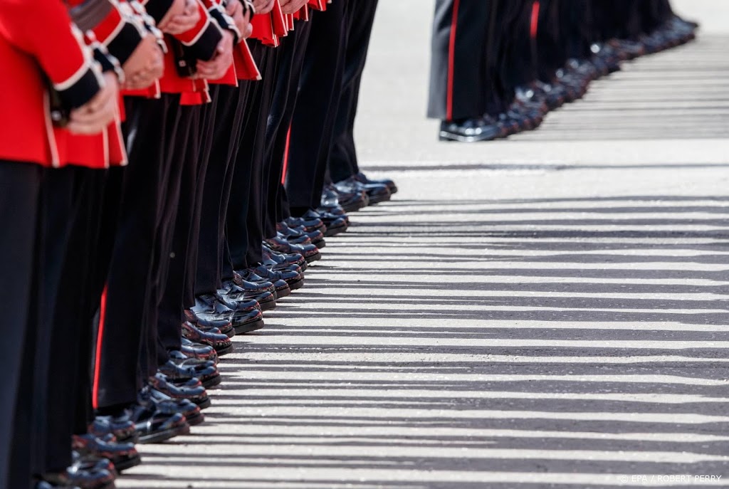 Verjaardag koningin Elizabeth gevierd met militaire parade