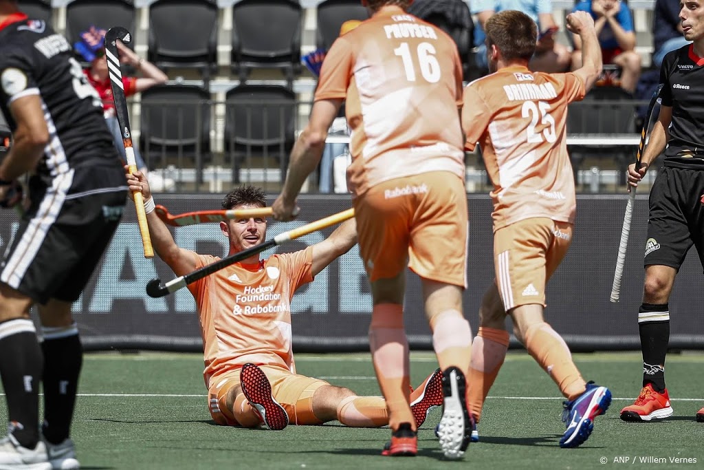 Hockeyers winnen EK op miraculeuze wijze via shoot-outs