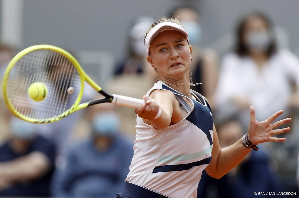 Tsjechische tennisster Krejcikova pakt titel op Roland Garros
