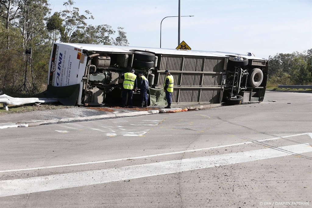 Tien doden bij busongeval in Australië 
