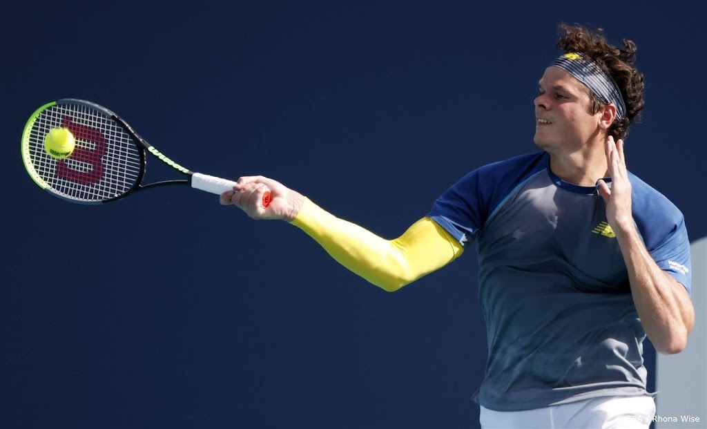 Raonic luistert rentree op met zege op tennistoernooi Rosmalen