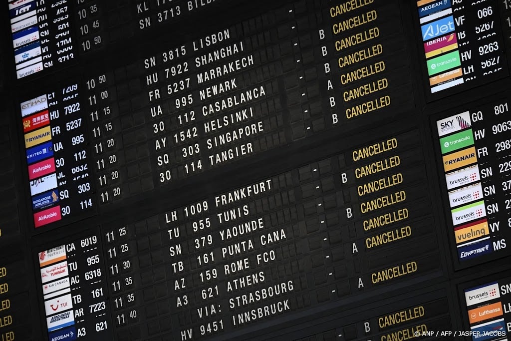 Brussels Airport: geen vertrekkende vluchten 25 juni om staking