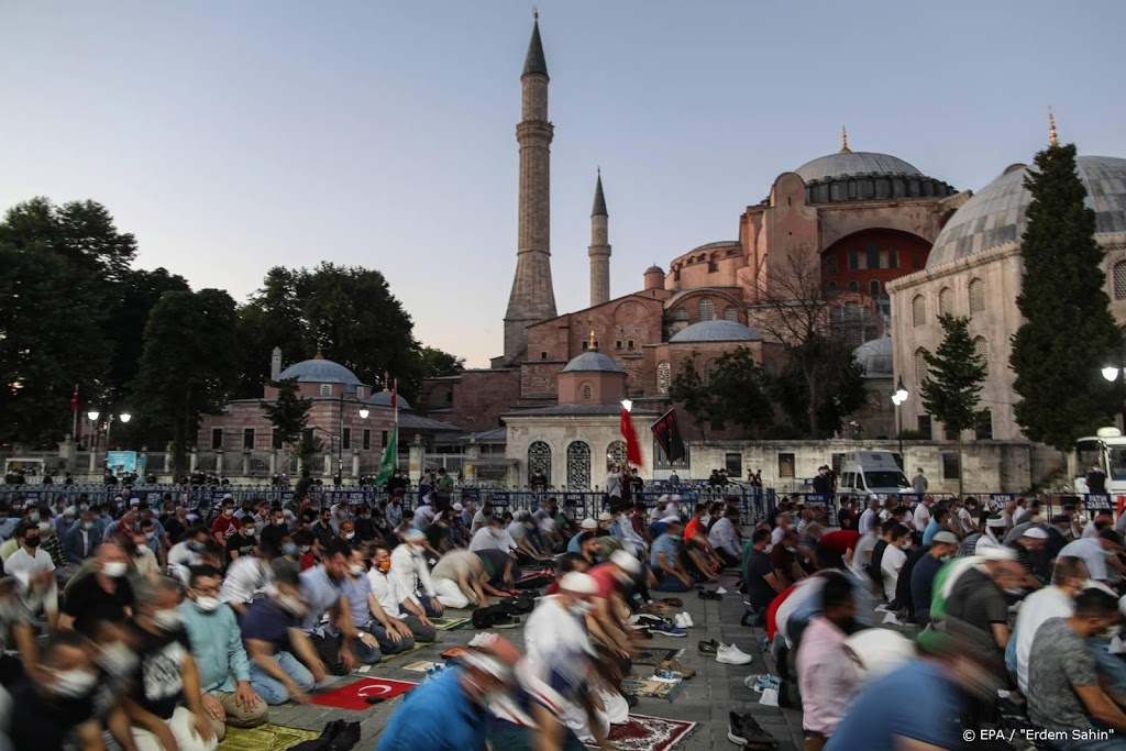 Besluit over Hagia Sophia in Istanbul verontrust paus