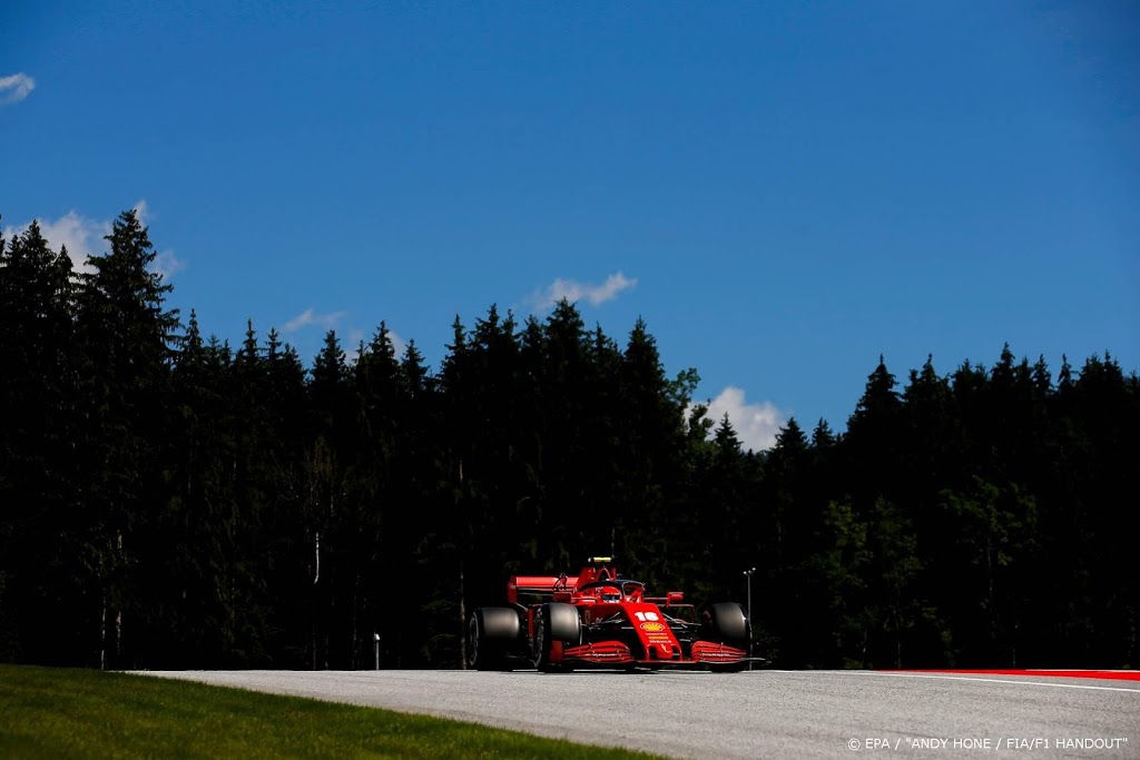 GP van Steiermark snel voorbij voor beide Ferrari's