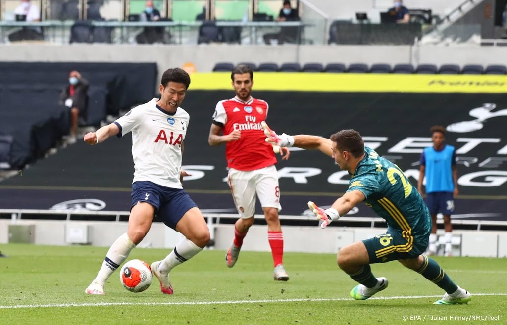 Tottenham Hotspur verslaat Arsenal in Londense derby: 2-1