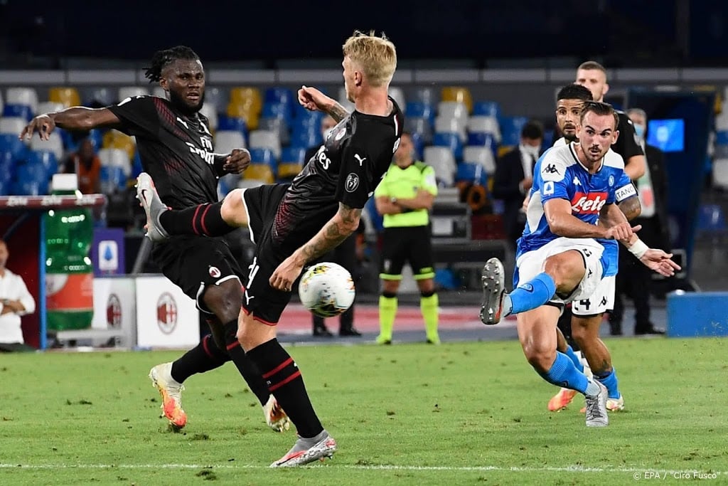 Napoli en AC Milan houden elkaar in evenwicht: 2-2