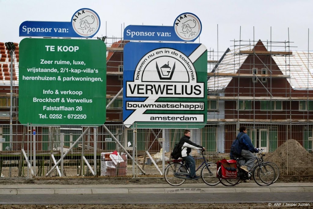 Prijzen nieuwbouwwoningen stijgen meest sinds 2015