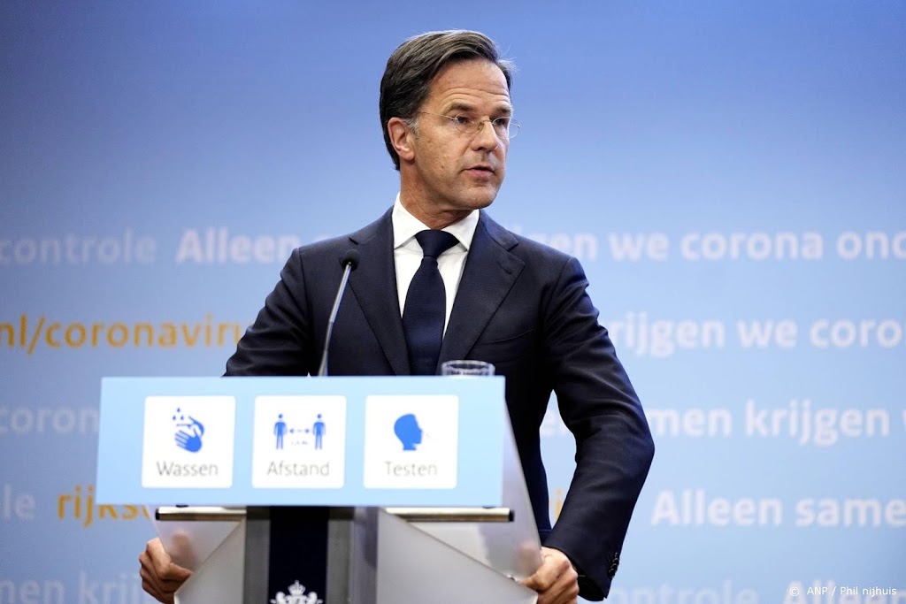Excuses van Rutte voor snelle versoepelingen en persconferentie