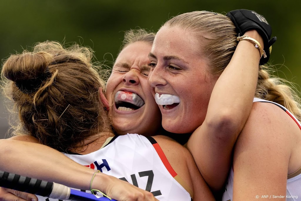 Duitse hockeysters na winst in Amstelveen naar halve finale WK