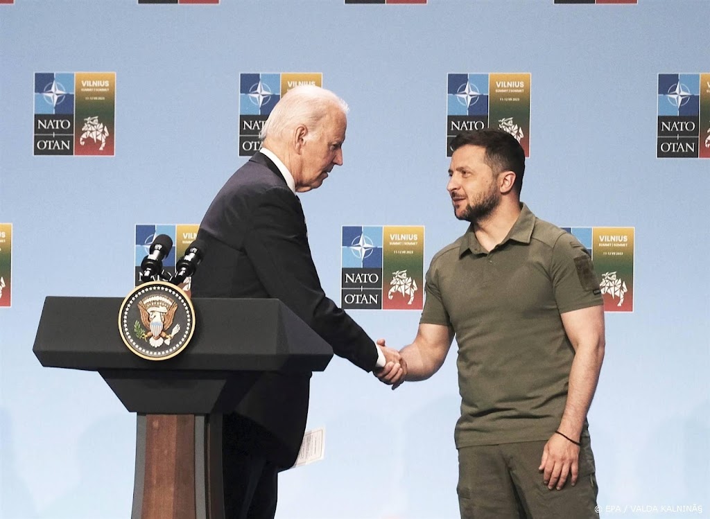 Biden: Oekraïne is een voorbeeld voor de hele wereld