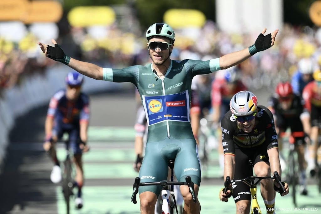 Milan trots op eerste Italiaanse zege in Tour sinds 2019