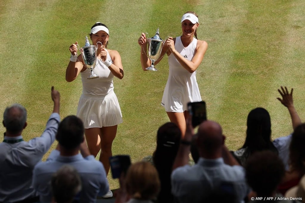 Hanyu en Mladenovic winnen vrouwendubbelspel op Wimbledon