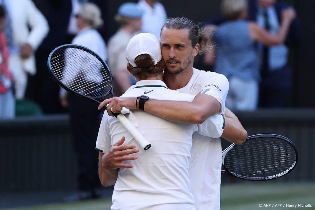 Zverev: Sinner heeft laten zien dat hij de beste van de wereld is