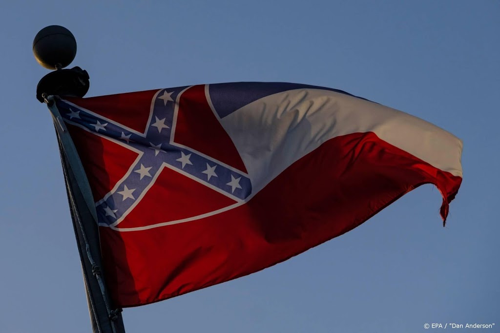 Geen mug in nieuwe vlag Mississippi