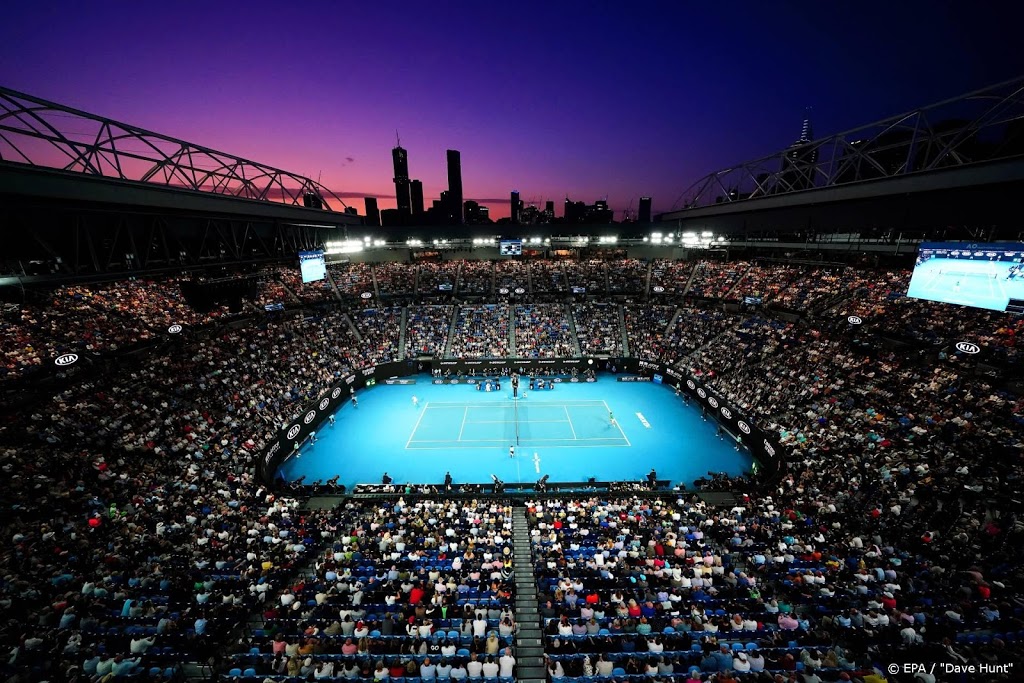 Australian Open rekent in januari op 400.000 fans