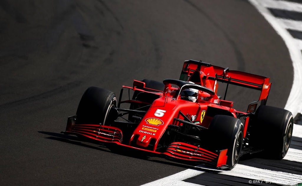 Ferrari van autocoureur Vettel krijgt nieuw chassis