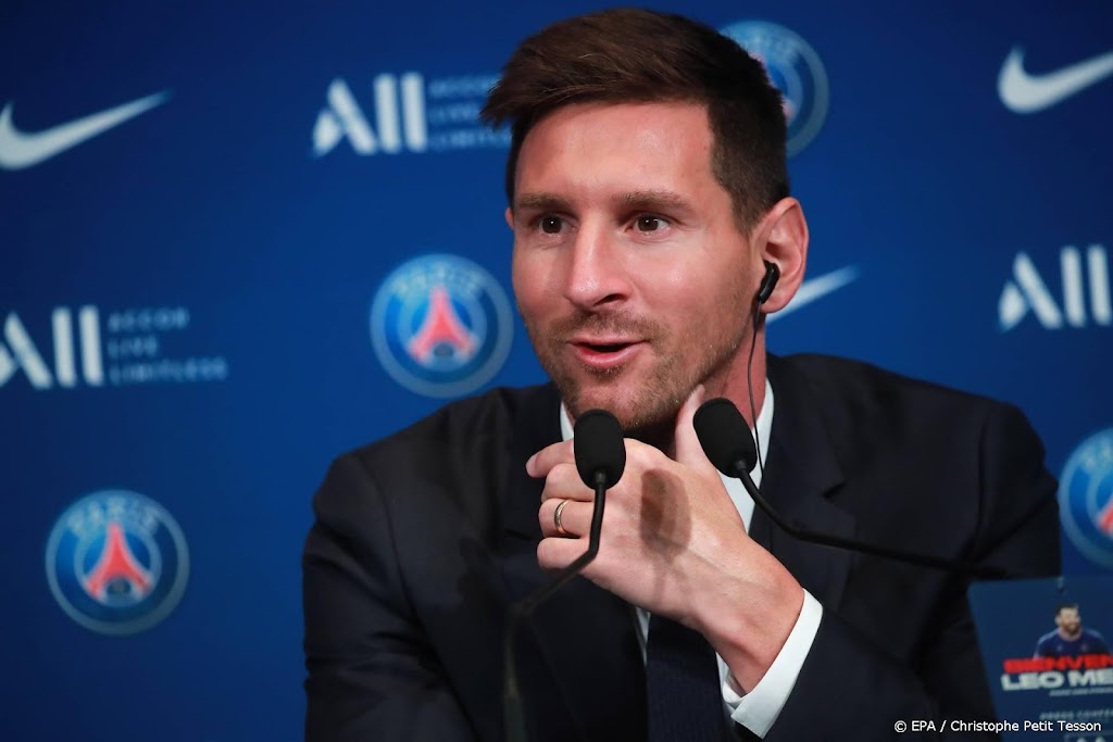 Messi heeft voor het eerst meegetraind bij PSG