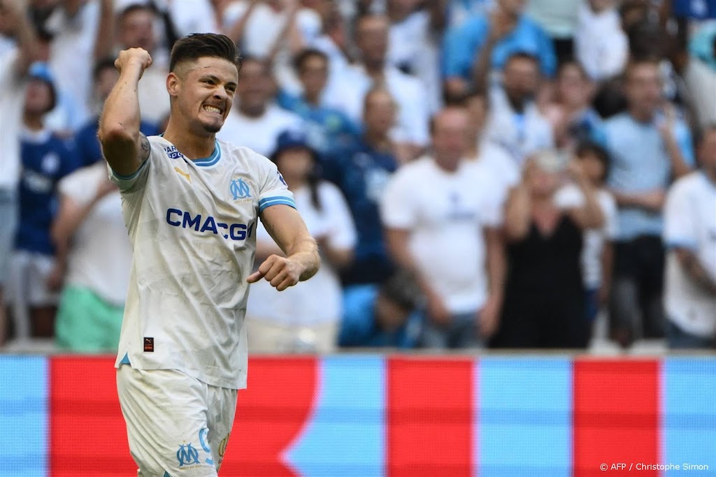 Marseille komt in eerste competitieduel goed weg tegen Reims