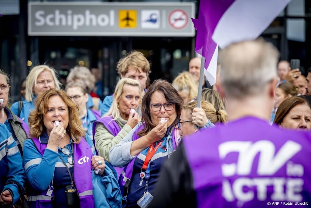 Ultimatum vakbonden Schiphol om beveiligers, anders snel acties