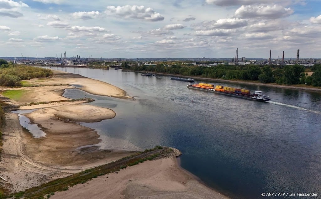 Rijn in Duitsland bereikt laagste waterstand ooit