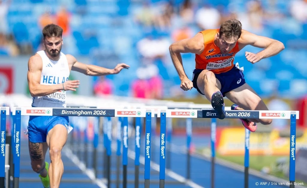 Nederlandse atleten stranden in halve finales 110 meter horden