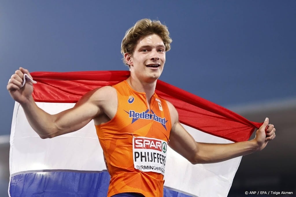 Atleet Phijffers verrast met brons op 400 meter bij EK atletiek