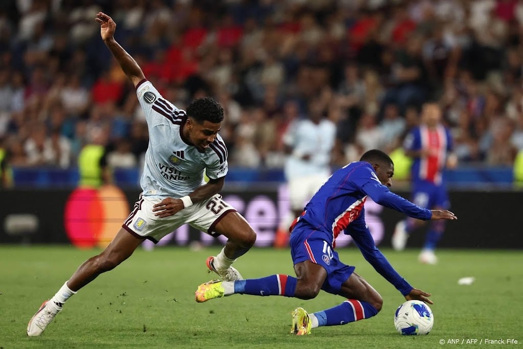PSG wint Europese Supercup opnieuw door zege op Aston Villa