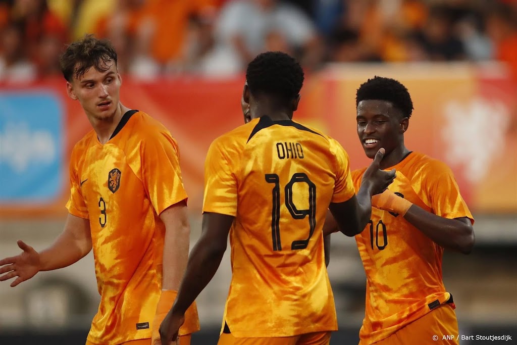 Jong Oranje neemt na rust afstand van Noord-Macedonië