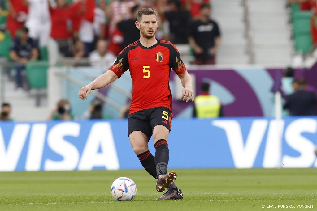 Oud-Ajacied Vertonghen scoort in 150e interland voor België