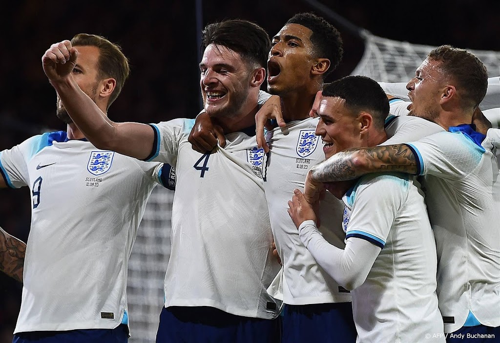 Engeland in oefenwedstrijd te sterk voor Schotland