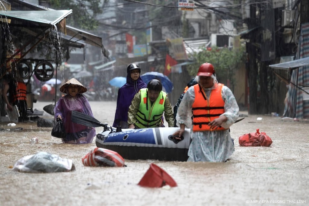 Bijna 200 doden in Vietnam na tyfoon Yagi