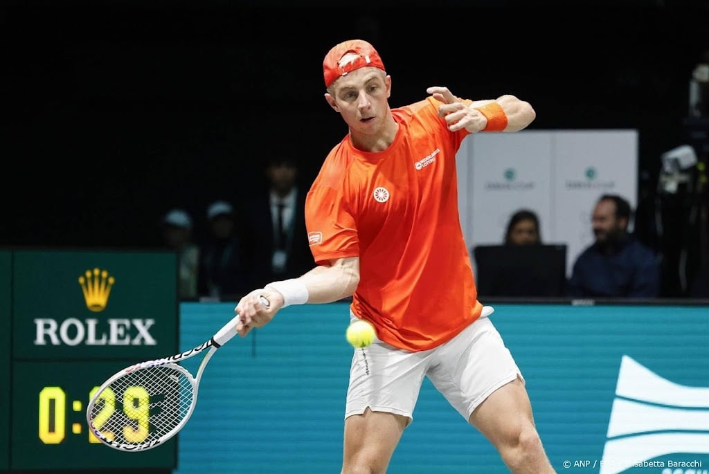Griekspoor trekt stand tegen Brazilië in Davis Cup gelijk