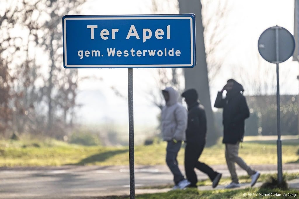 Aantal asielzoekers in Ter Apel zakt tot onder grens dwangsom